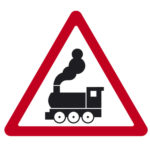 Знак «Ж/д переезд без шлагбаума»